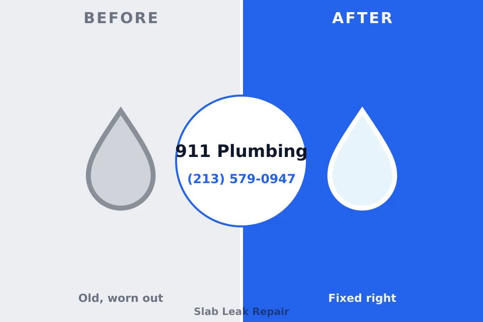 Before and after: plumbing company Hilton, NY